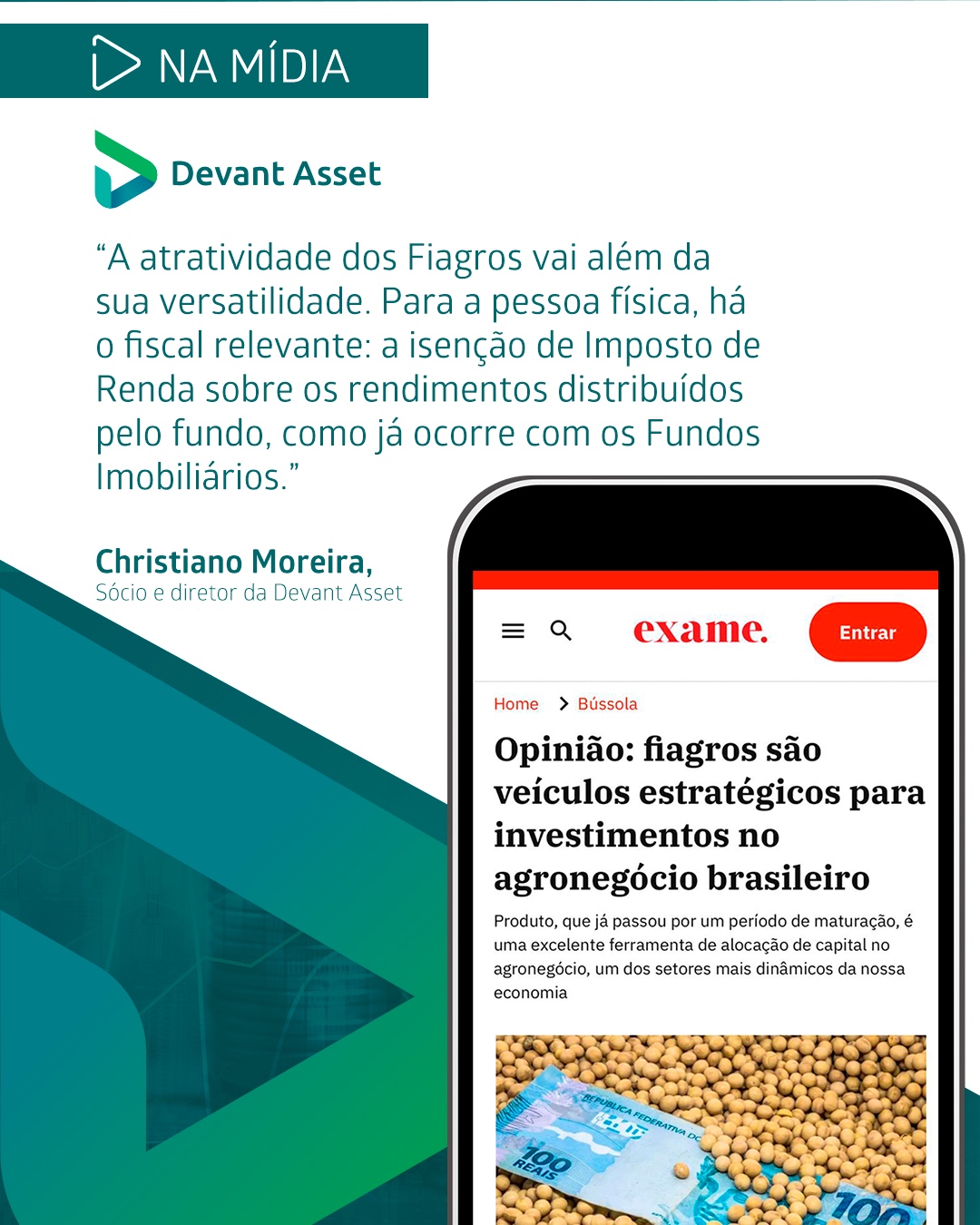 Opinião: fiagros são veículos estratégicos para investimentos no agronegócio brasileiro